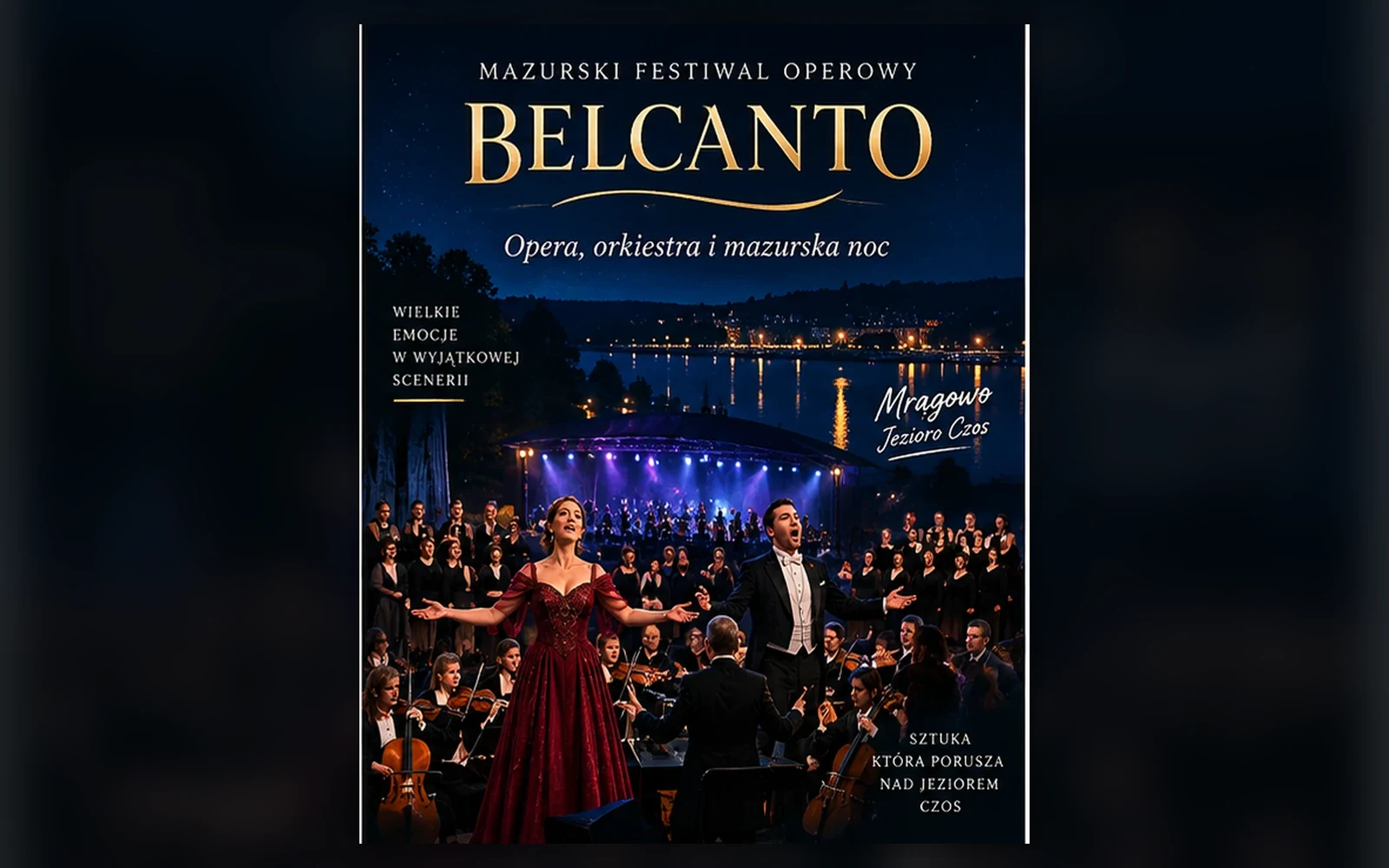 Mazurski Festiwal Operowy BELCANTO w Mrągowie | Mrągowo Bus
