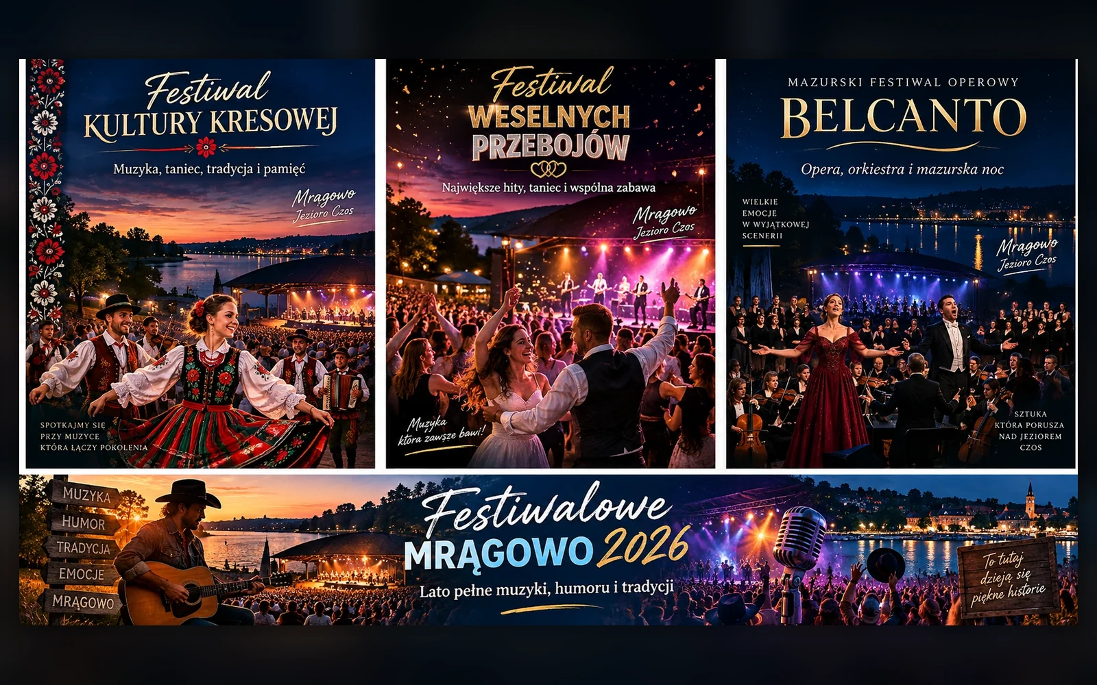 Disco nad Czosem w Mrągowie — historia i edycje | Mrągowo Bus