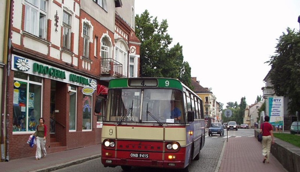 Autosan H9-35 #9 — centrum Mrągowa